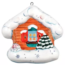 Подарочный набор с книгой и новогодними игрушками "Как праздновал и празднует народ русский Рождество Христово, Новый Год, Крещение и Масленицу"